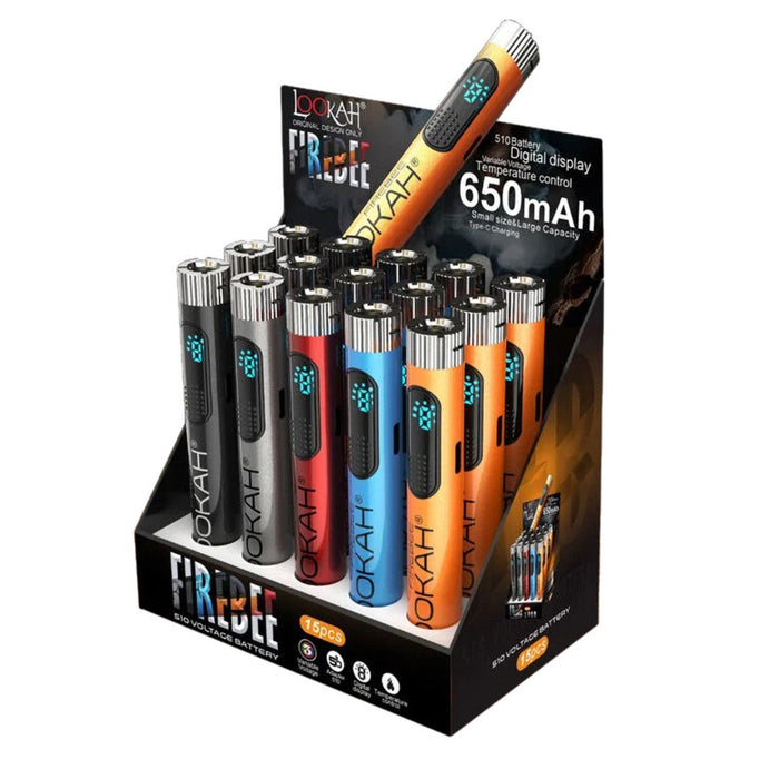 Lookah FIREBEE 510 Thread Vape Battery (15pcs)