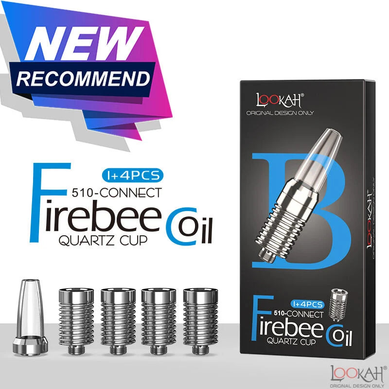 Firebee 510 Thread Quartz Coil Cup