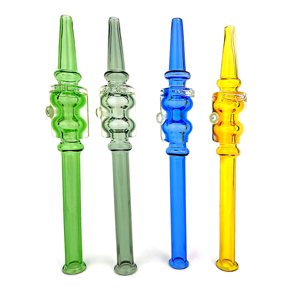 7" Colored Freezable Glass Nectar Collector