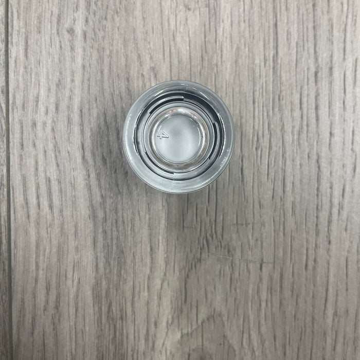 5ml Clear UV Child Resistant Jar with Black Cap