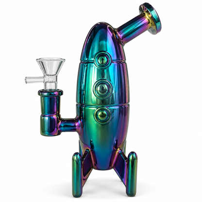 7" GG SpaceShip Water Pipe I Asst Colors
