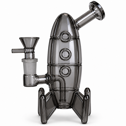 7" GG SpaceShip Water Pipe I Asst Colors