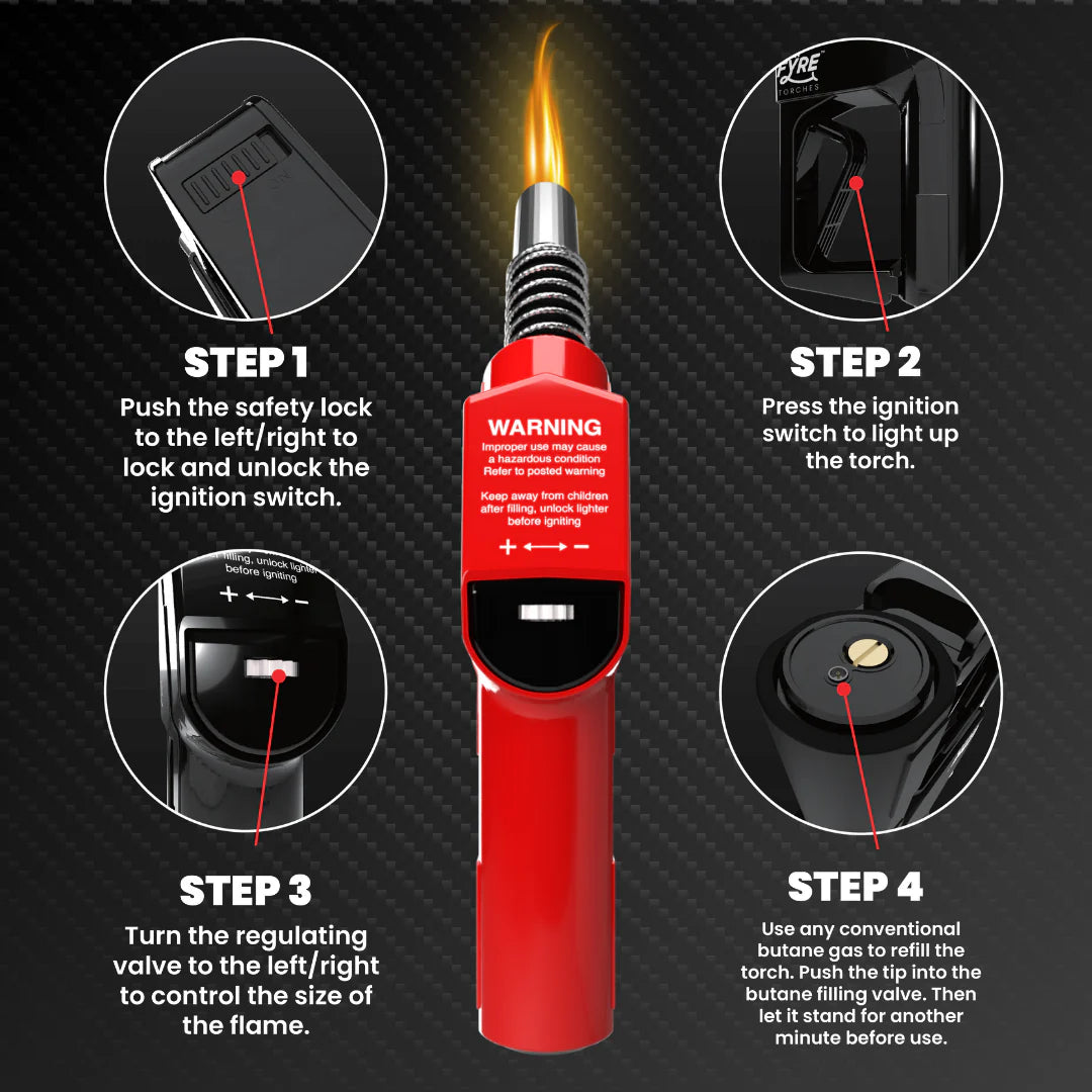 Fyre Gas Pump Torch 30pcs /CS