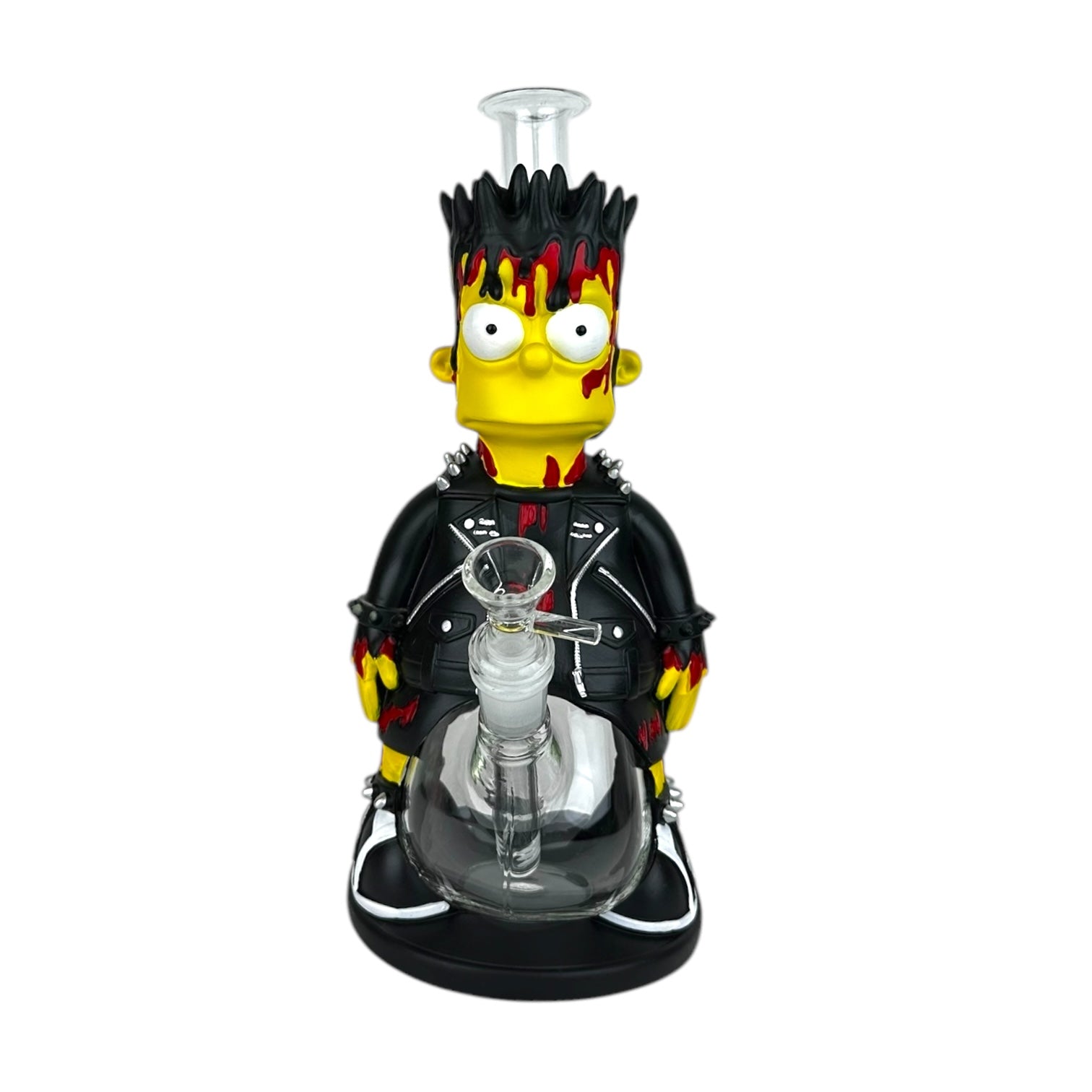 11" Silicone Glass Water Pipe