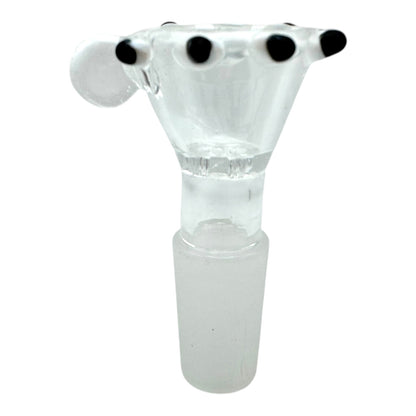 Glass Bowl with Marble