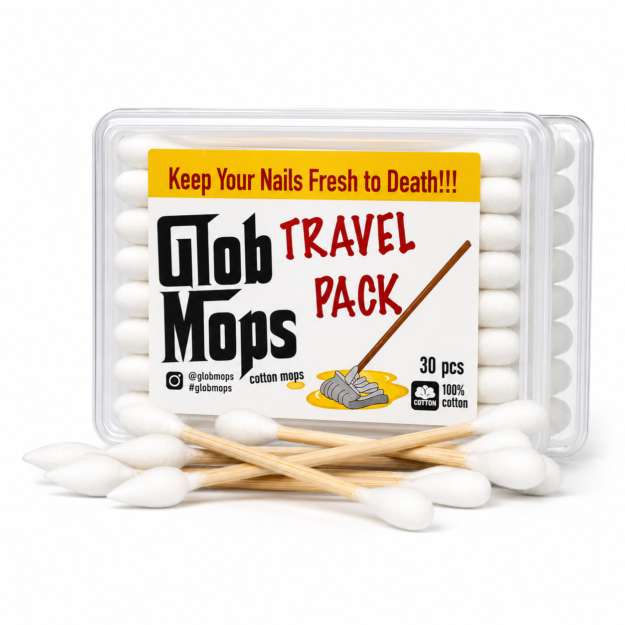 Glob Mops Travel Pack 30pcs 18-Pack Bundle (540 Total Mops)