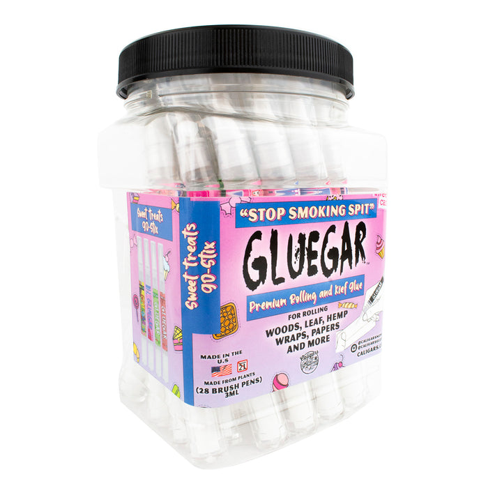 GlueGar - "Sweet Treats" 3ml Brush Pen (28 Per Jar)