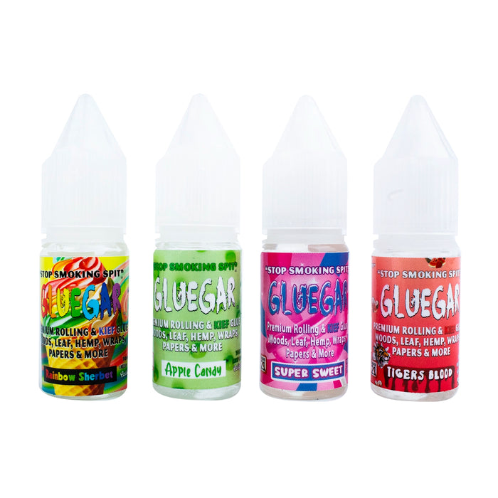 GlueGar - "Sweet Treats" Flavors Squeeze Bottle 10ML (20 Per Jar)
