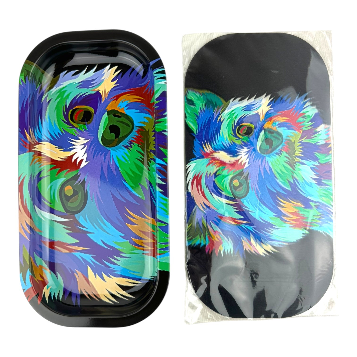 BW 3D Small Metal Rolling Tray