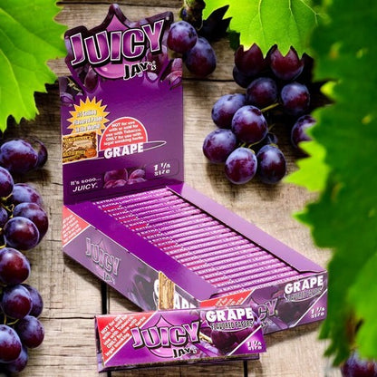 Grape flavor infused rolling paper