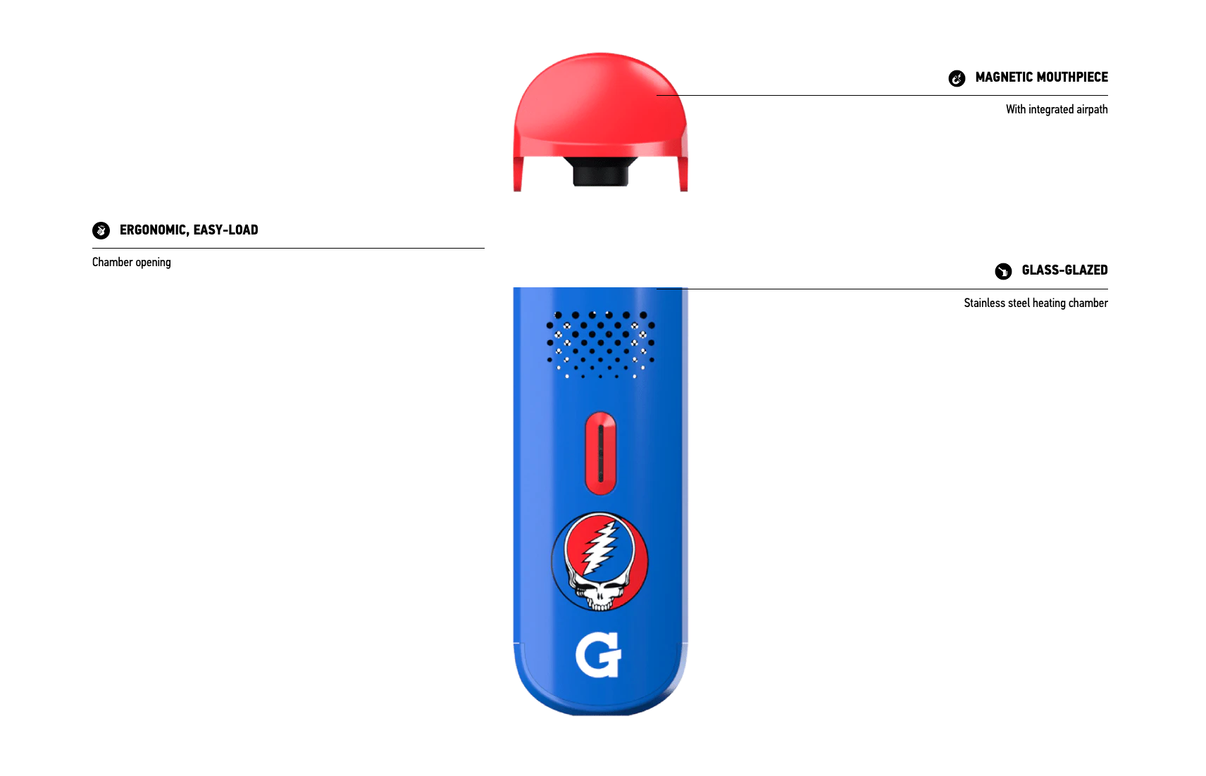 Grateful Dead x G Pen Dash Vaporizer