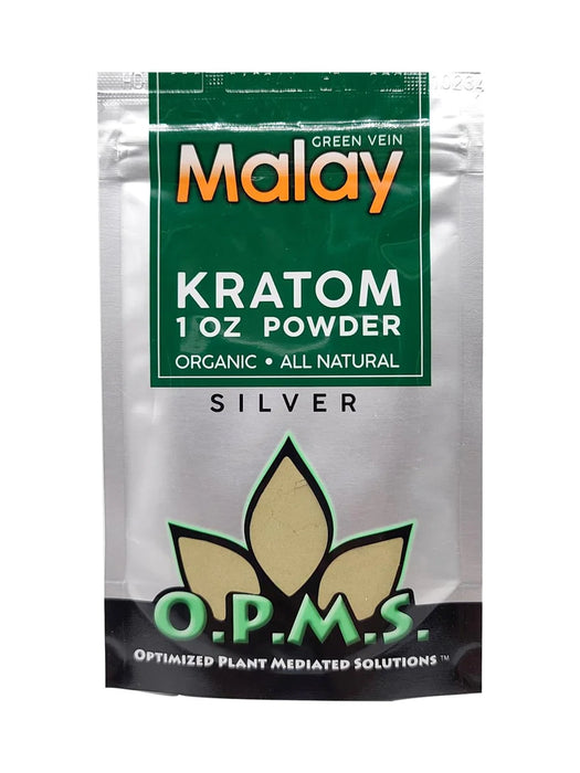 OPMS Kratom Silver (Powder) (1 oz)