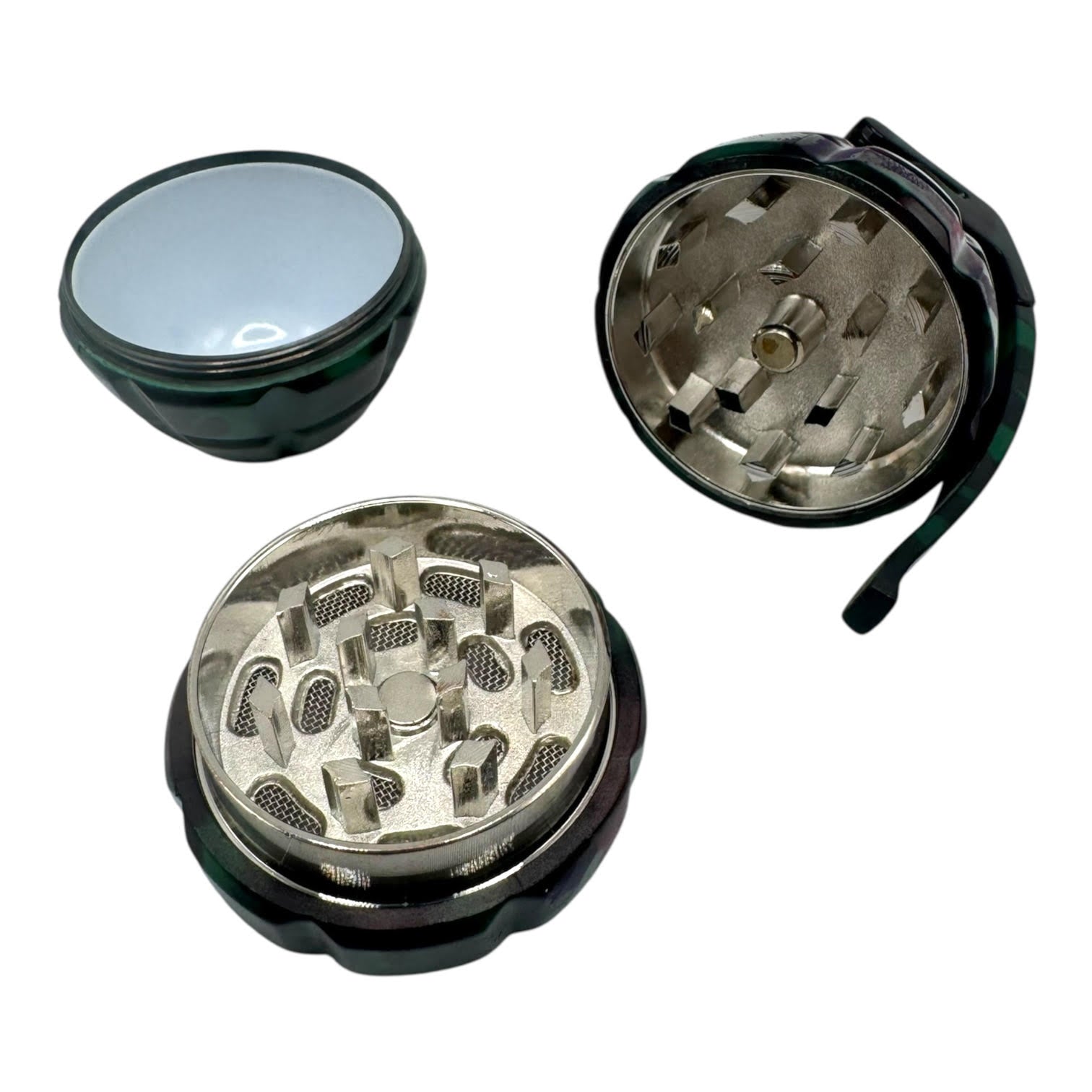 Grenade Metal Grinders 6pc Display
