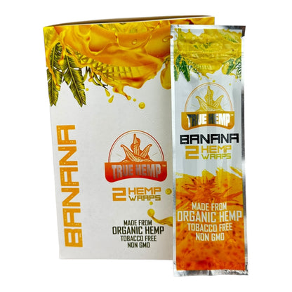 Hemp wraps 2 wraps per pouch