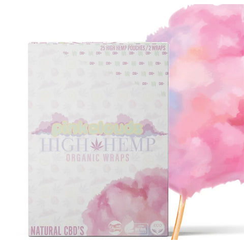 High Hemp - Pink Clouds - Organic Wraps
