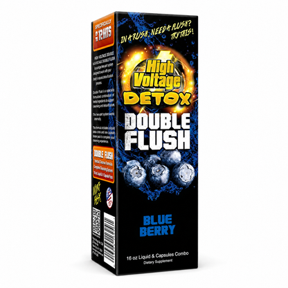 High Voltage Double Flush Detox Drink 16oz