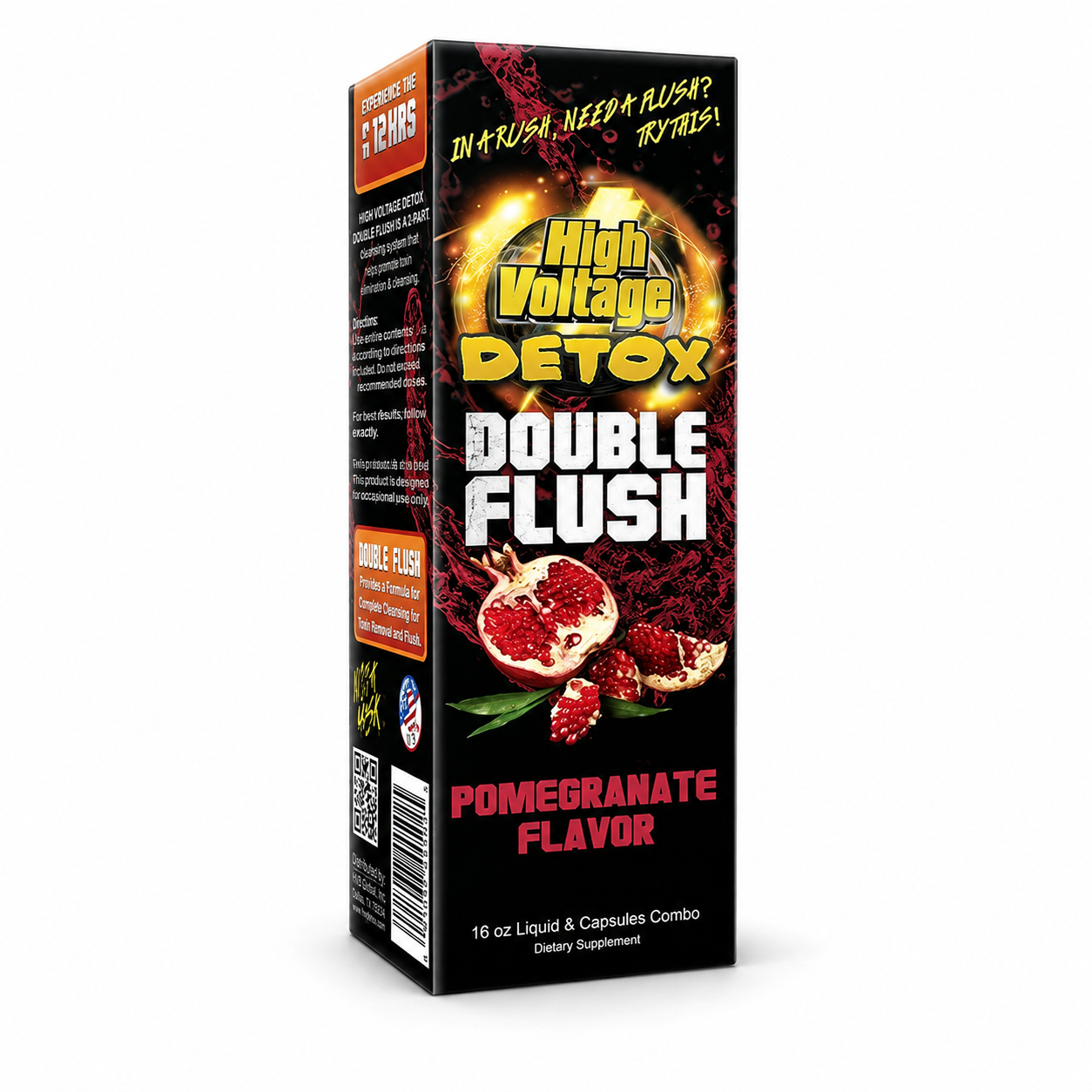 High Voltage Double Flush Detox Drink 16oz