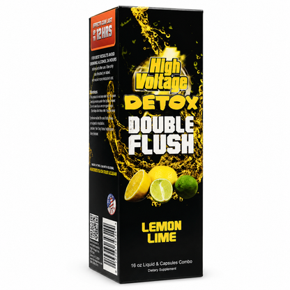 High Voltage Double Flush Detox Drink 16oz
