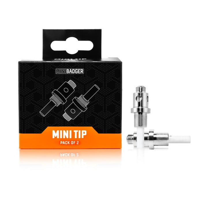 Huni Badger Mini Tip Pack of 2 (Replacement full ceramic MiniTips)