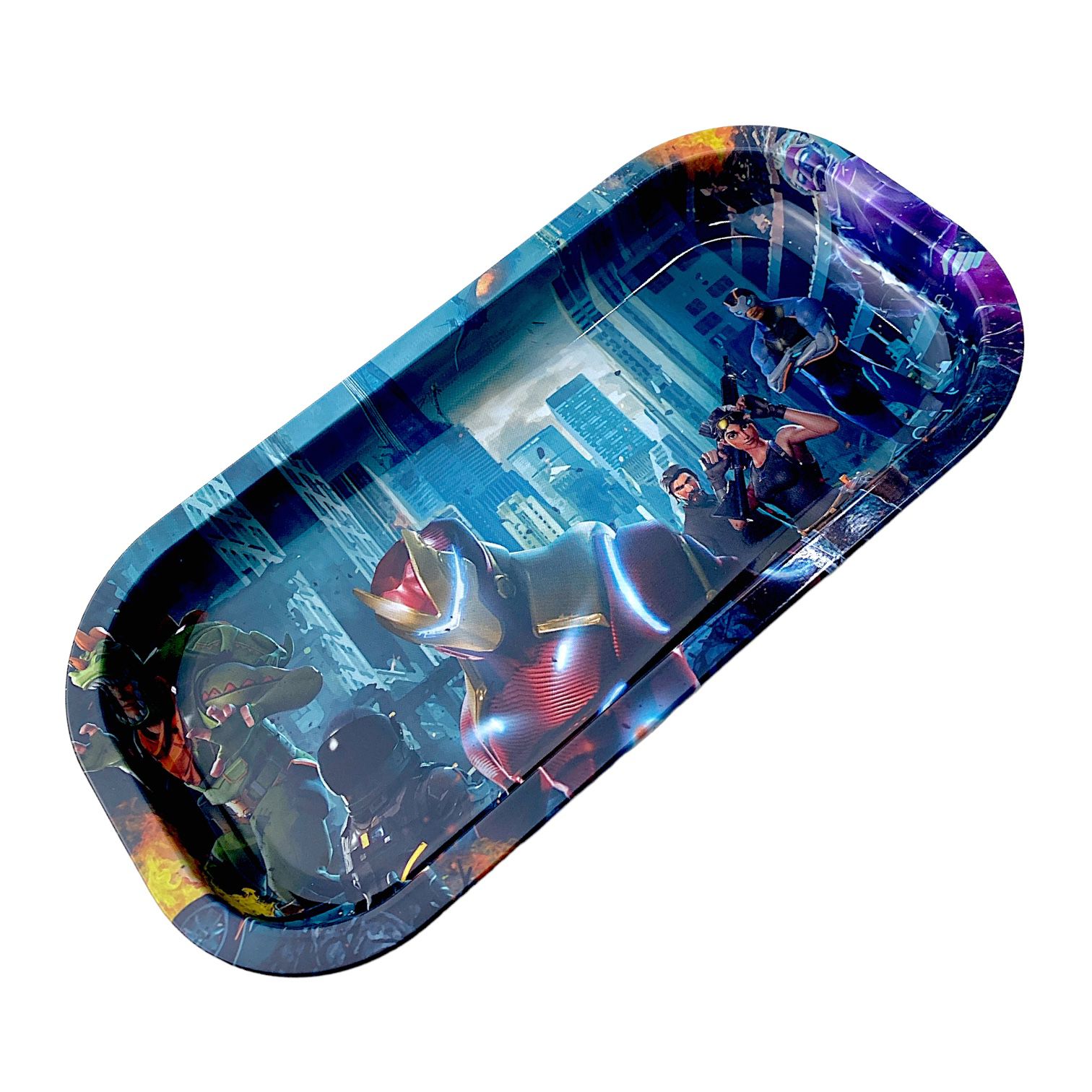 Mini Metal Rolling Tray - 8.5" X 4.5"