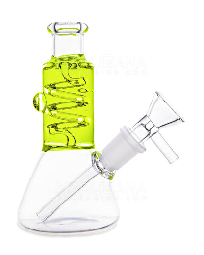 5.5" HiSoul Glass Beaker Freezable Glycerin Water Pipe
