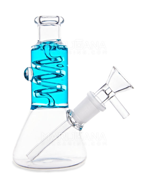 5.5" HiSoul Glass Beaker Freezable Glycerin Water Pipe