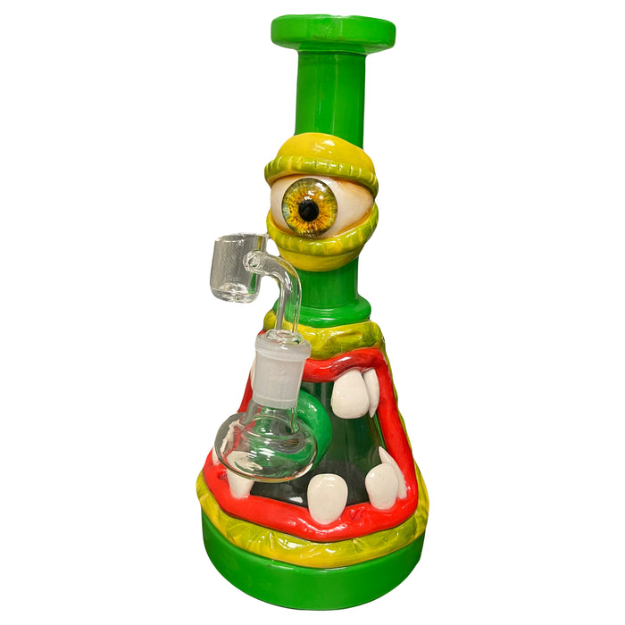 3D One Eyed Monster Beaker Water Pipe