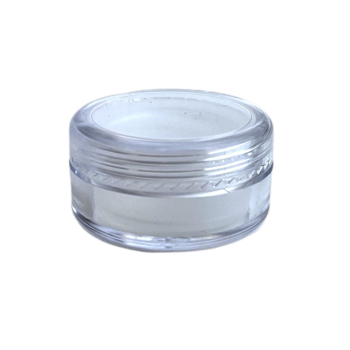 7g Clear Plastic Jar with Silicone Insert (500/CS)
