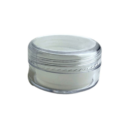 10g Clear Plastic Jar with Silicone Insert