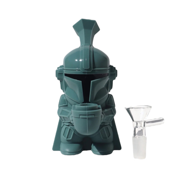 5.5" Silicone Star War Soldier Water Pipe "SWP 95"