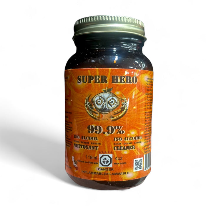 Orange Chronic Super Hero 99.9% Nettoyant Cleaner 4oz Glass Bottle