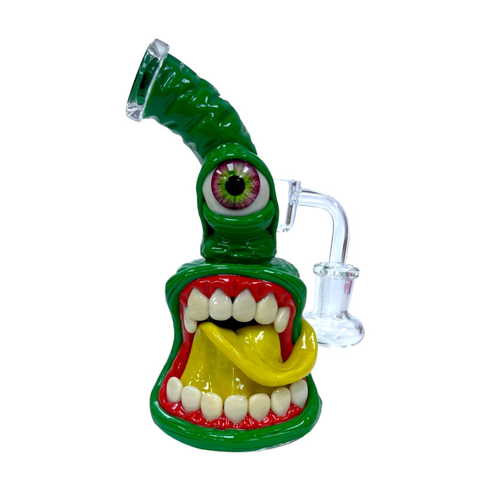 7" 3D Monster Glass Beaker Water Pipe "WPH 28"