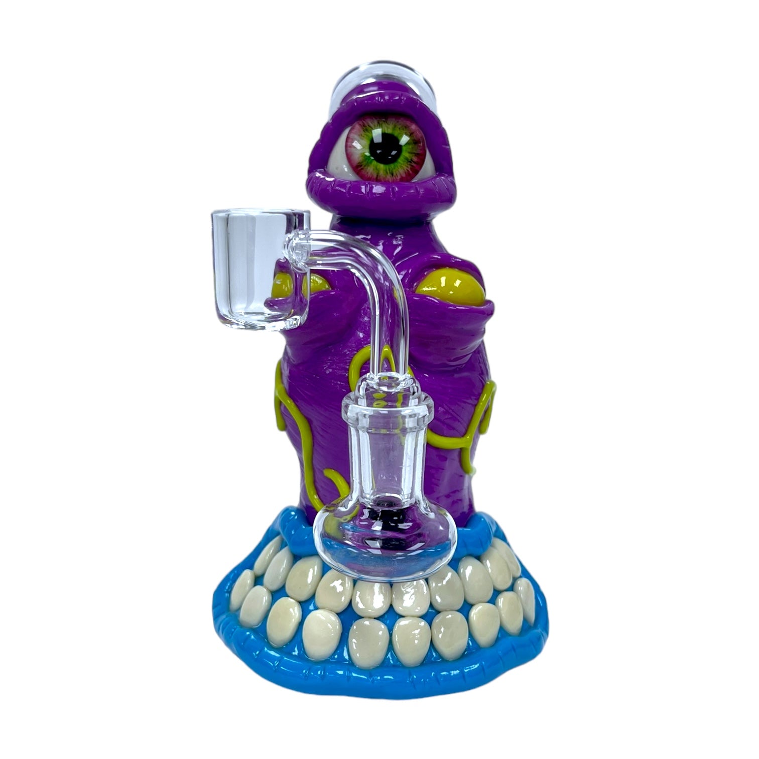 7" 3D Monster Glass Beaker Water Pipe "WPH-27"