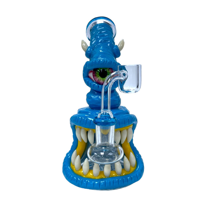 7" 3D Monster Glass Beaker Water Pipe "WPH-01"