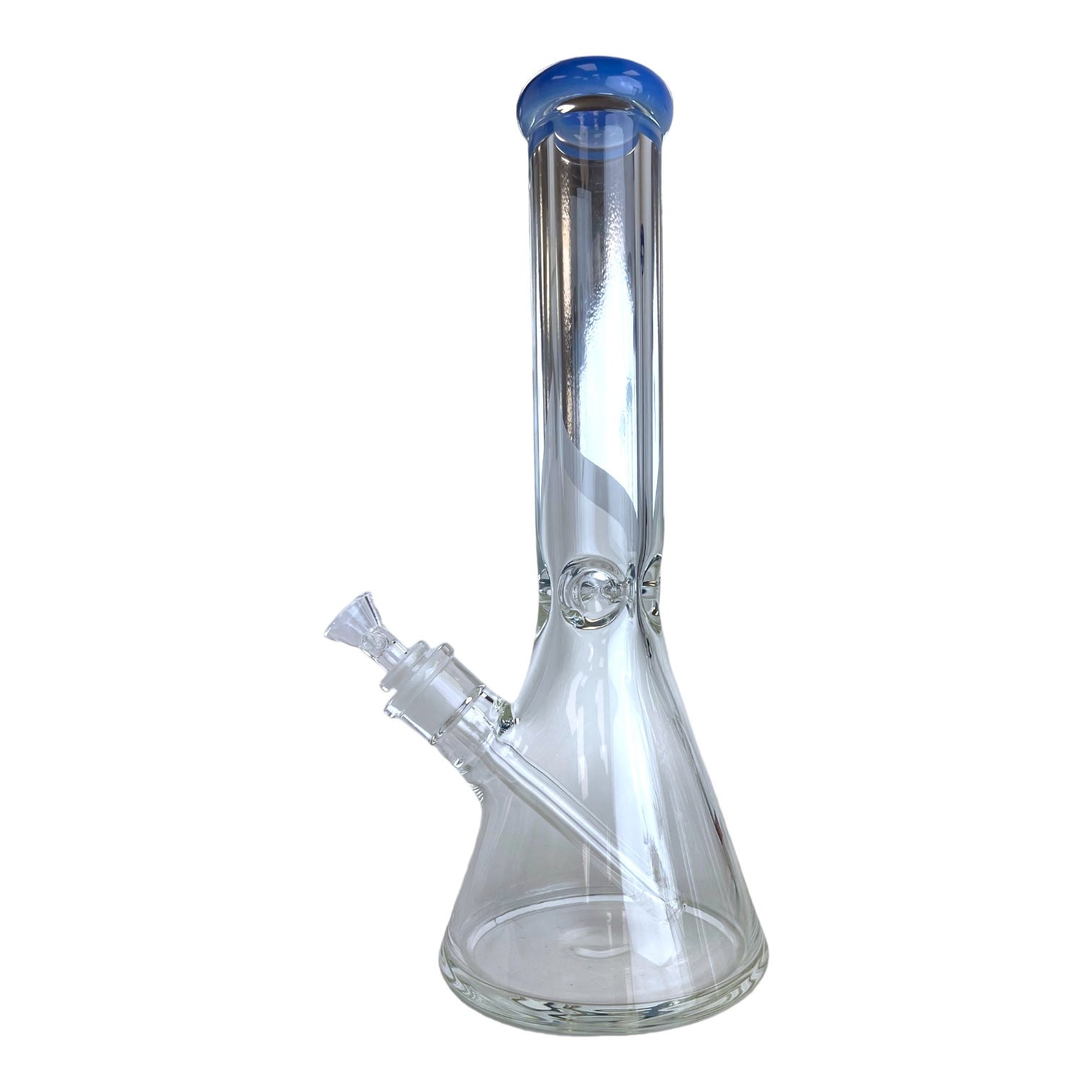 14" 9MM Beaker Color Top Water Pipe