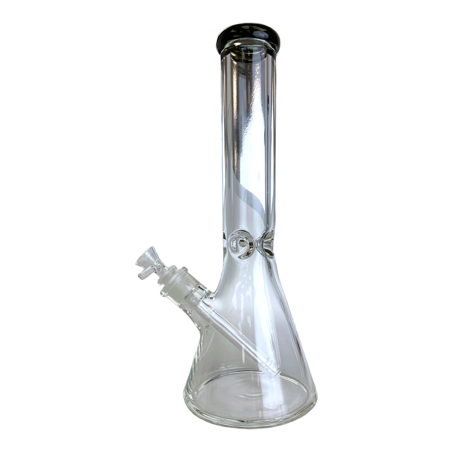 14" 9MM Beaker Color Top Water Pipe