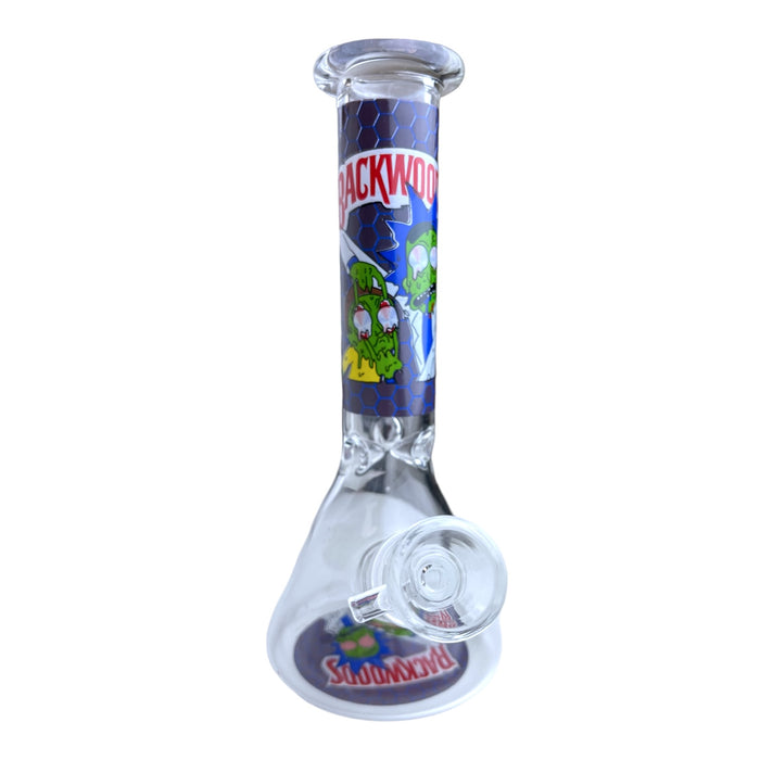8" BW RM Mini Beaker Glass Water Pipe