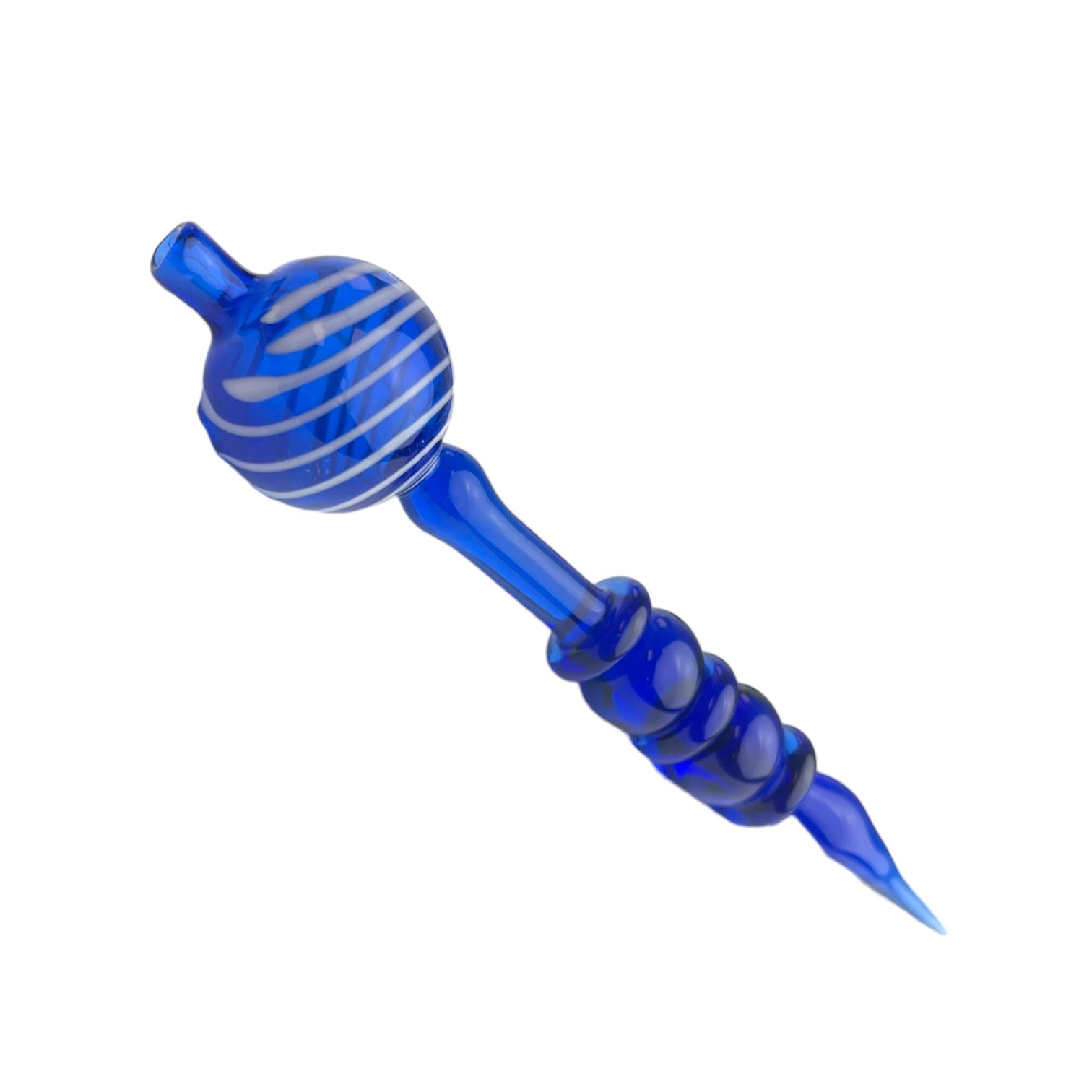 6" Bubble Swirl Glass Dabber - DB-01 - Assorted Colors