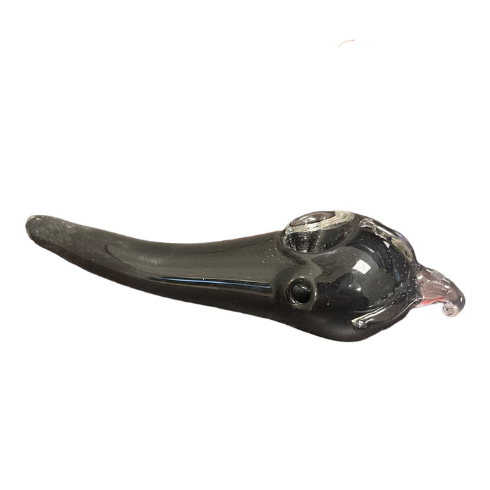 6" Chile Glass Hand Pipe (Assorted Colors)