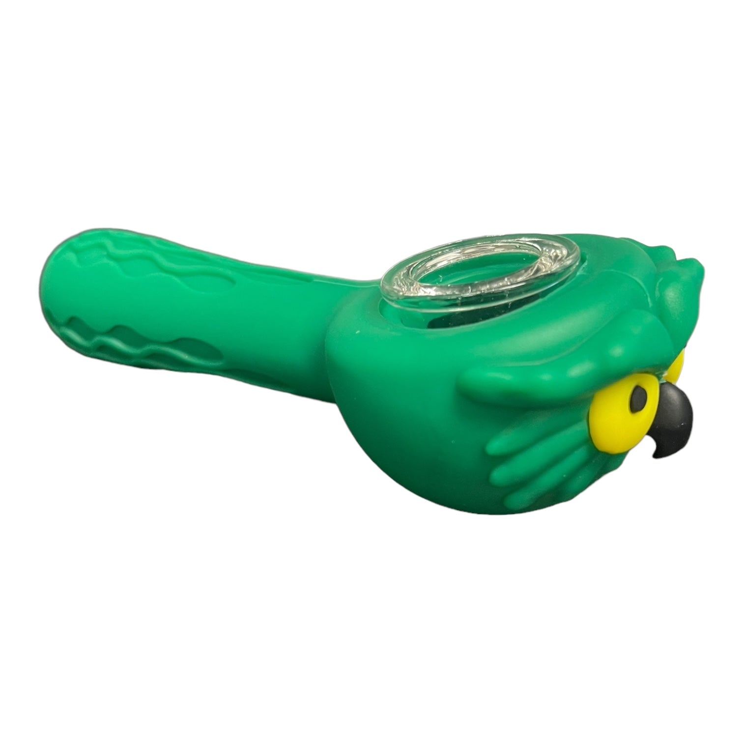 4" Owl Face Hand Pipe (Assorted Colors)