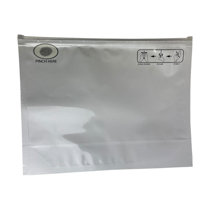 Large Pinch Bags Single Zip 1oz (12”x9.25”) Pack of 50