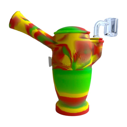 6.5" Silicone Water Pipe - (Assorted Colors)