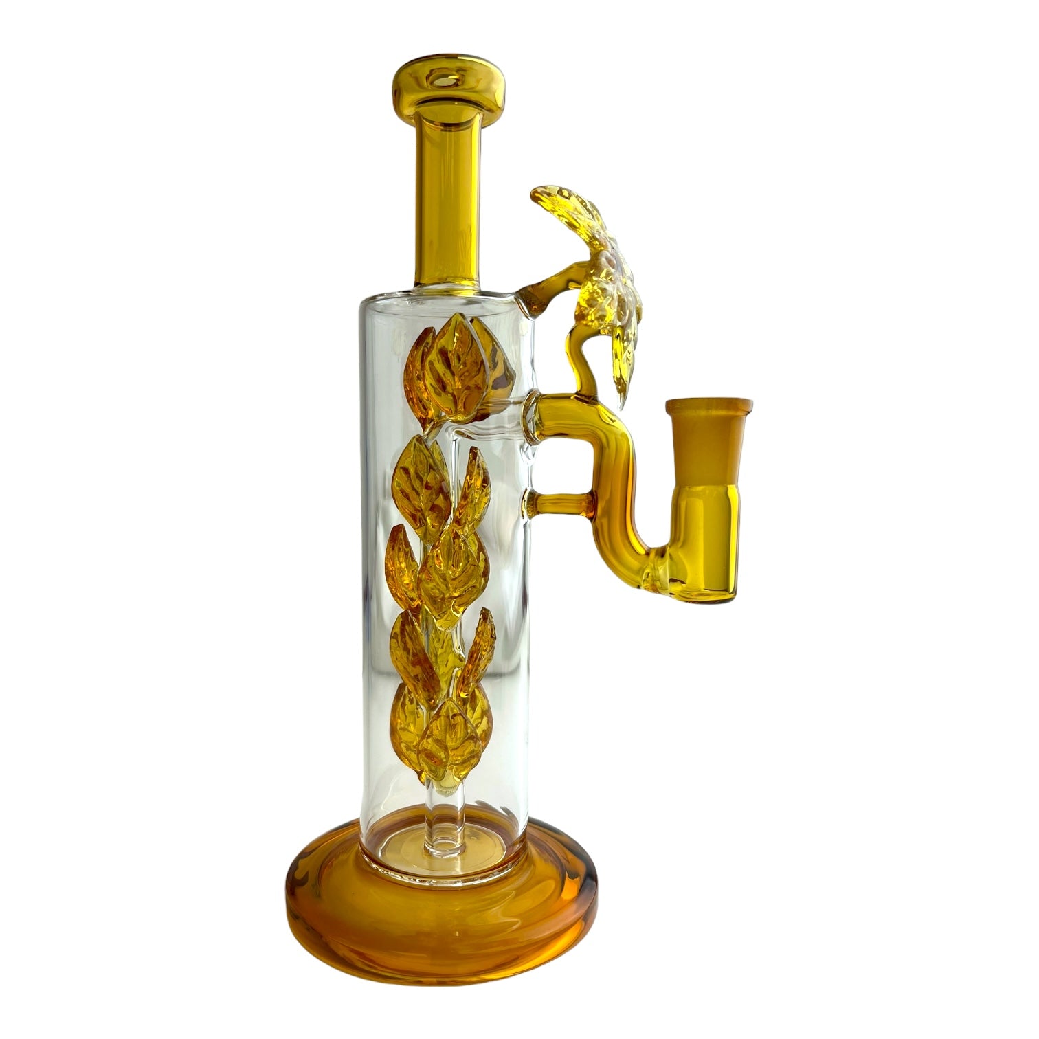 9.5" Leaf Pedals w/ Flower Water Pipe