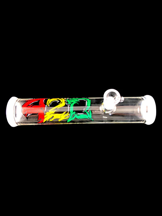 Large 420 Decal G/G Glass Steam Roller