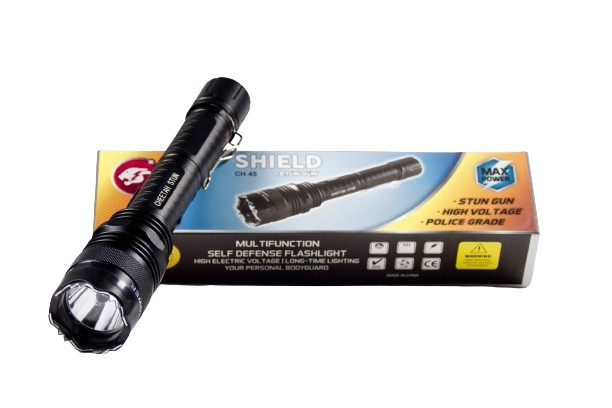Shield Stun Gun W/ Flash Light