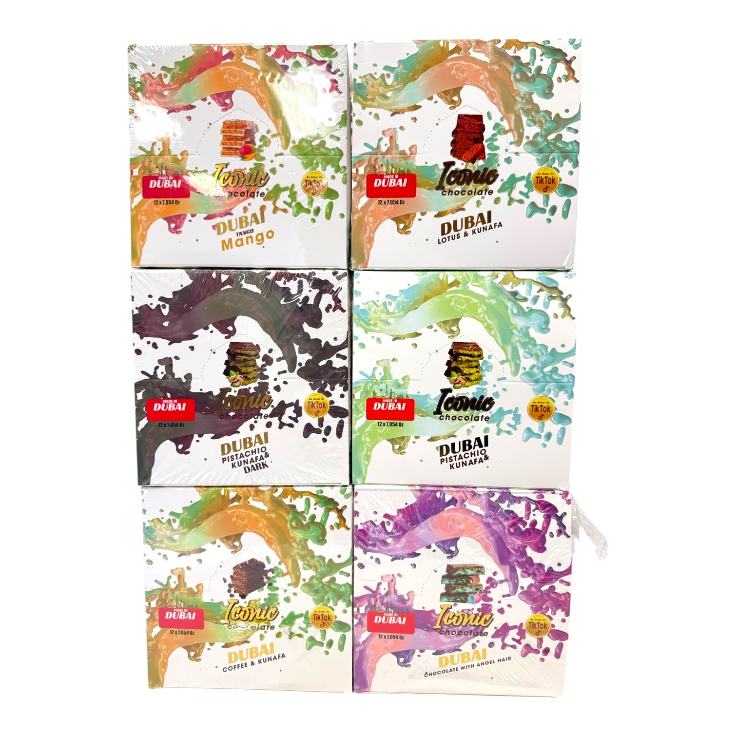 Iconic Dubai Chocolate 7.054 oz - 12pc Display Box