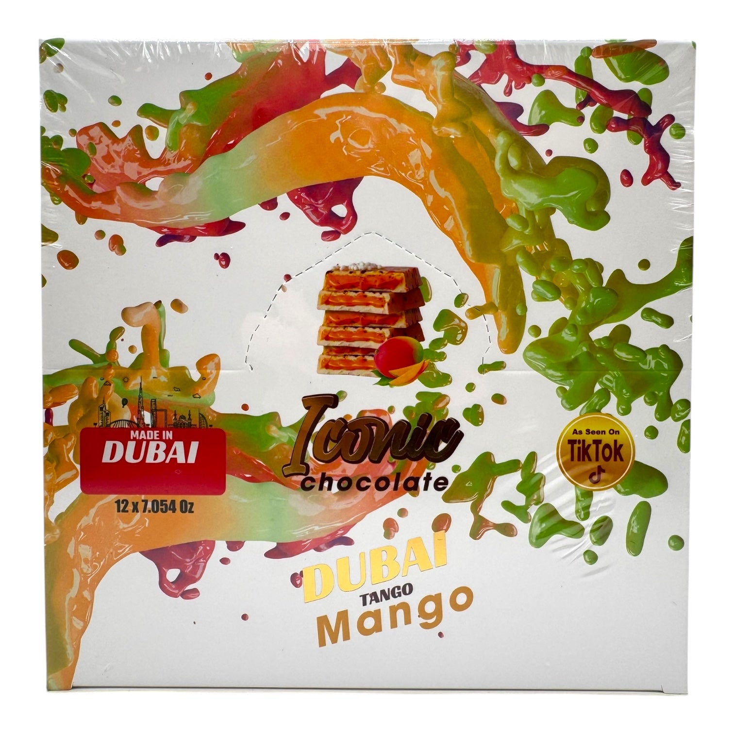 Iconic Dubai Chocolate 7.054 oz - 12pc Display Box