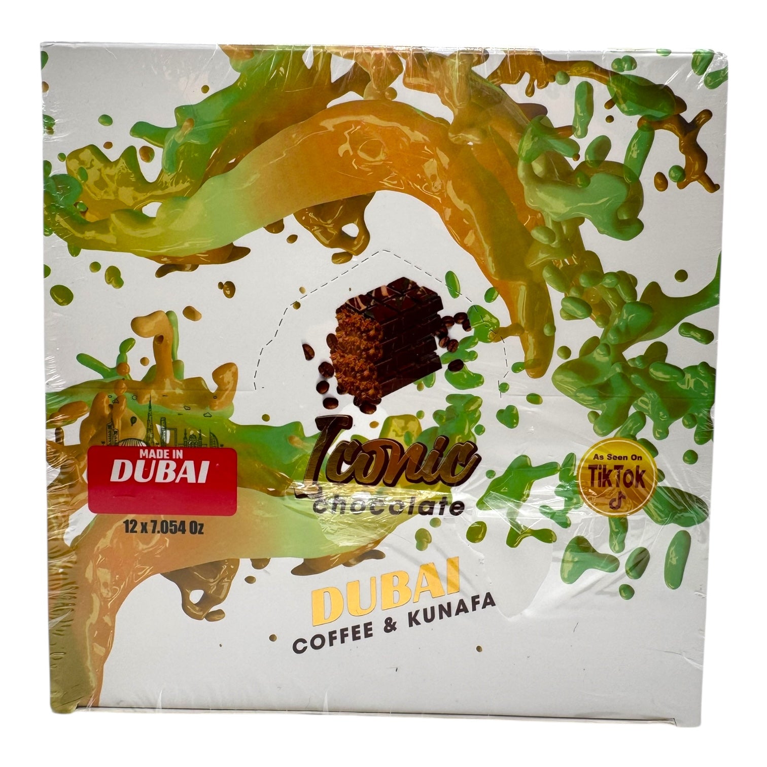 Iconic Dubai Chocolate 7.054 oz - 12pc Display Box