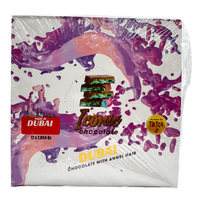 Iconic Dubai Chocolate 7.054 oz - 12pc Display Box