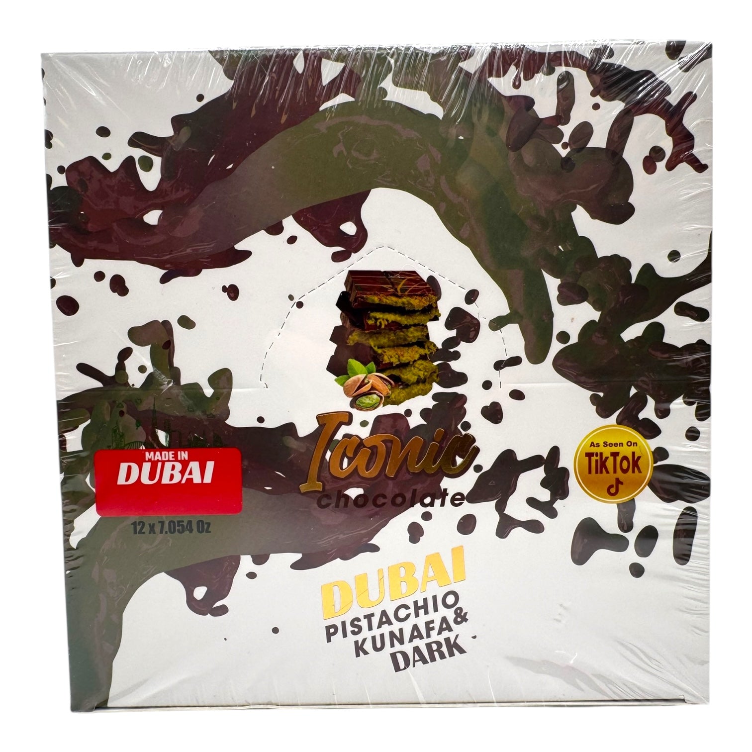 Iconic Dubai Chocolate 7.054 oz - 12pc Display Box